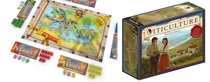 Cäsars Imperium & Viticulture ab jetzt verfügbar - Spielefürst