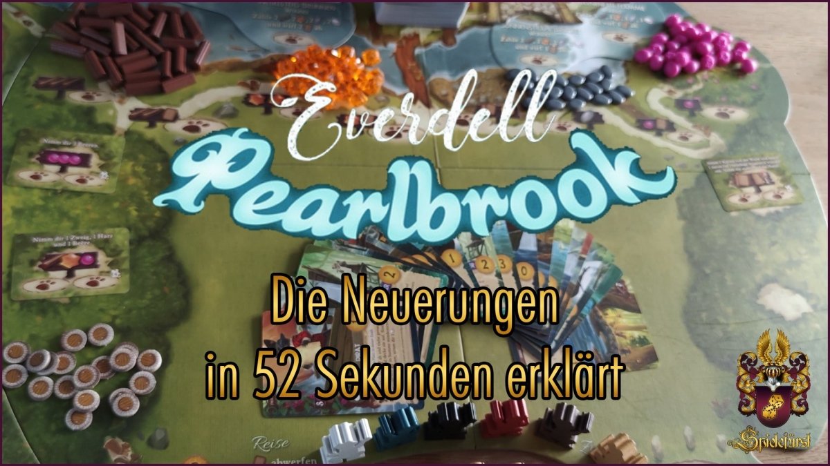 Everdell Pearlbrook in 52 Sekunden | Die Neuerungen kurz erklärt - Spielefürst