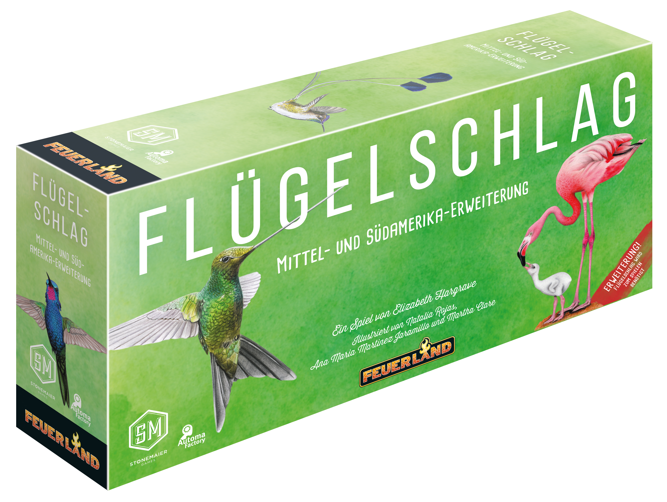 Flügelschlag: Mittel- und Südamerika Erweiterung | Vorbestellung