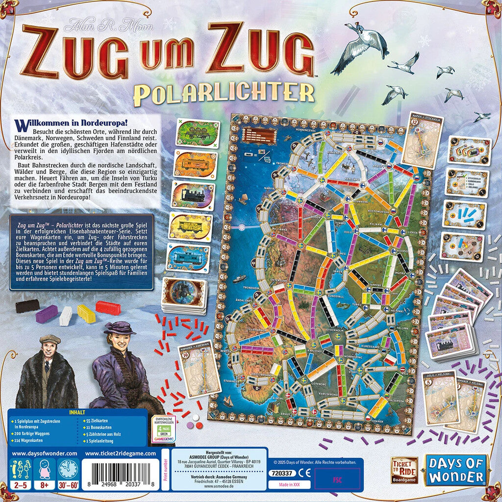 Zug um Zug: Polarlichter