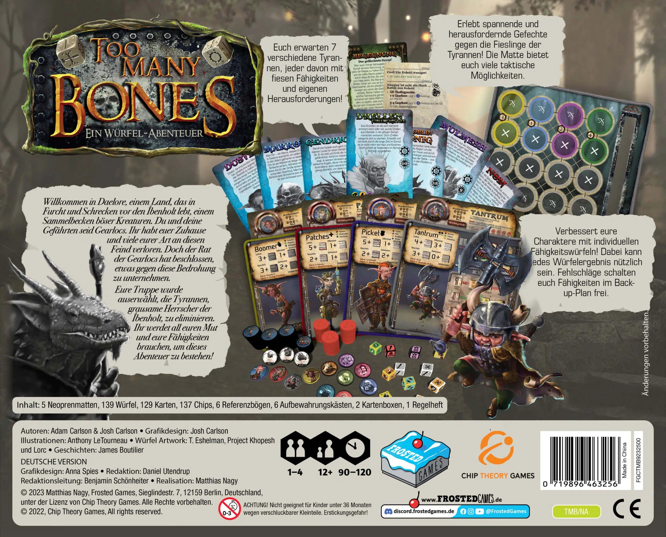 Too Many Bones | Vorbestellung