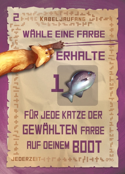 Die Insel der Katzen Spielmaterial 2