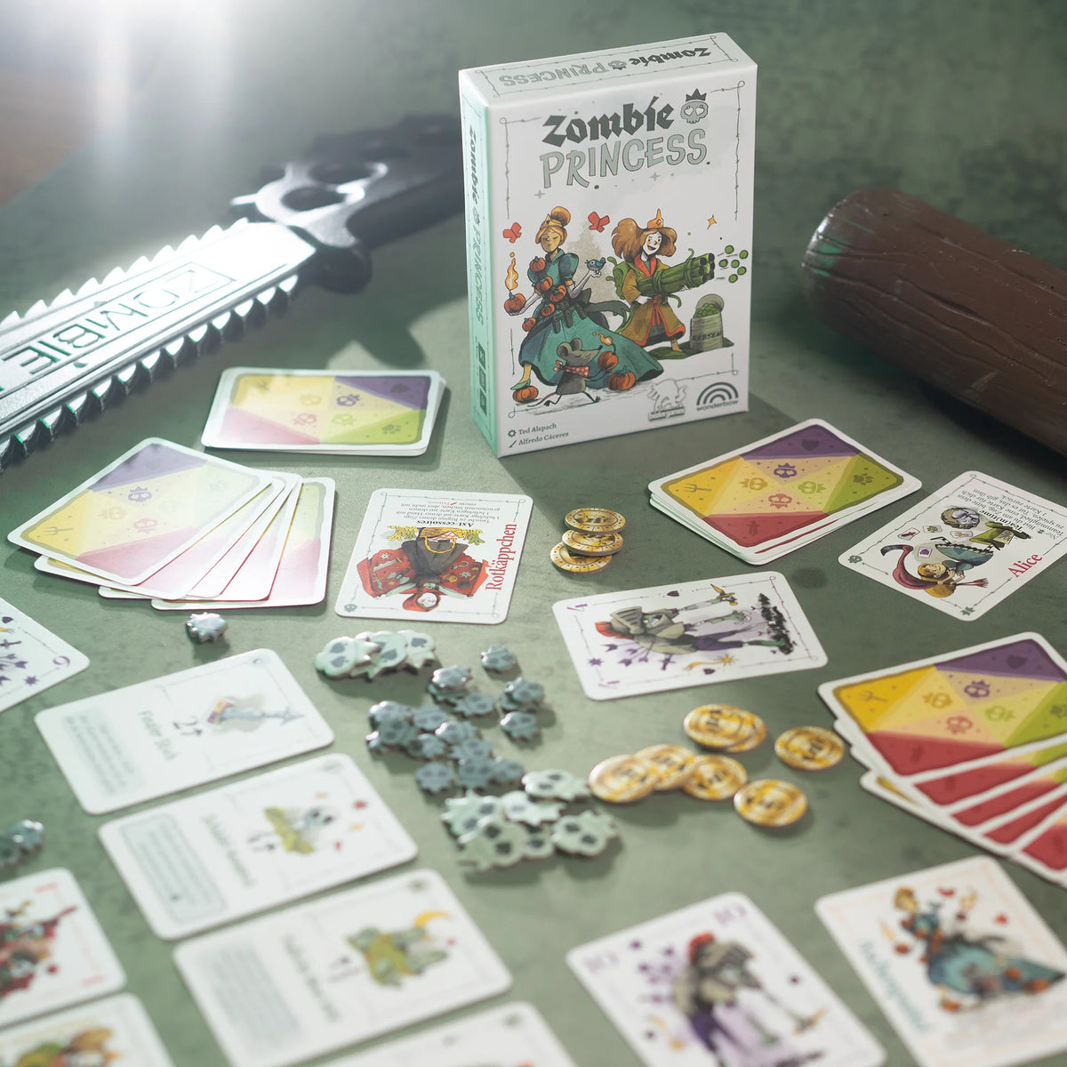 Zombie Princess Spielmaterial 1
