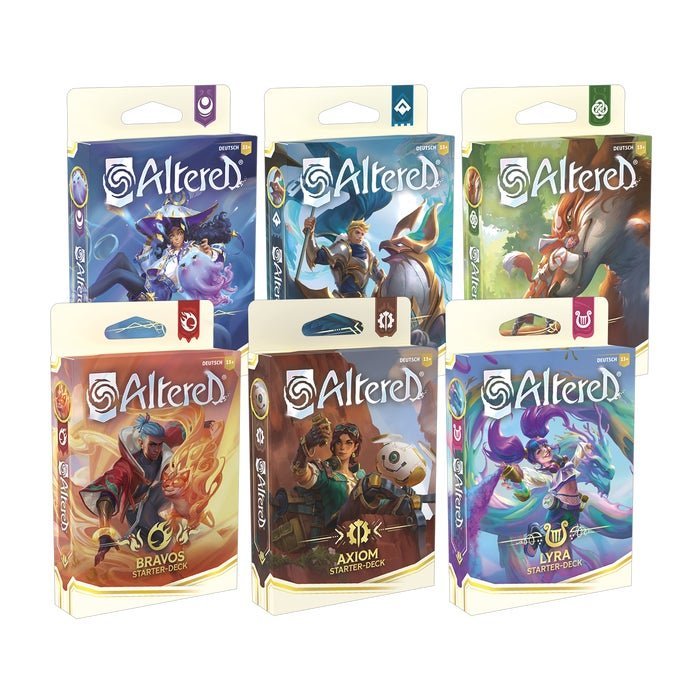 Altered: Jenseits der Tore (Starter - Deck - Mix - Display) - Deutsche Edition - Spielefürst