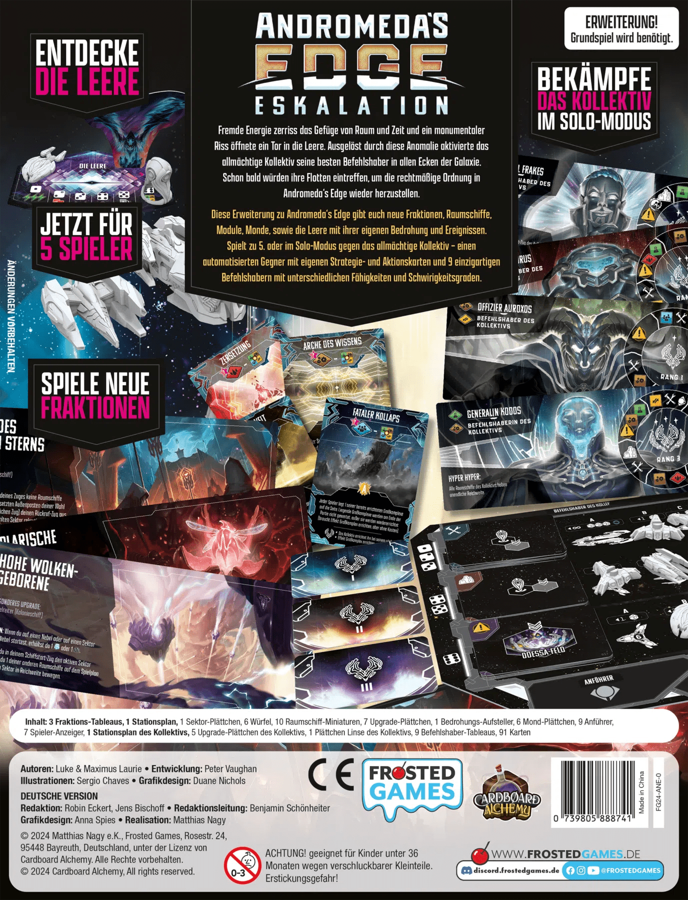 Andromeda's Edge: Eskalation - Erweiterung | Vorbestellung - Spielefürst