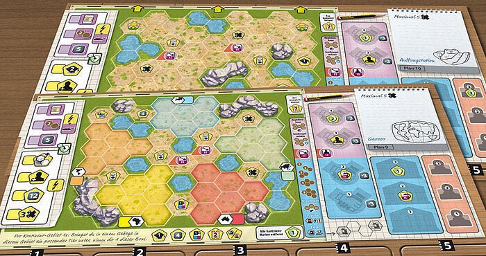 Arche Nova - Zoo Map Pack 1 (Mini - Erweiterung) - Spielefürst