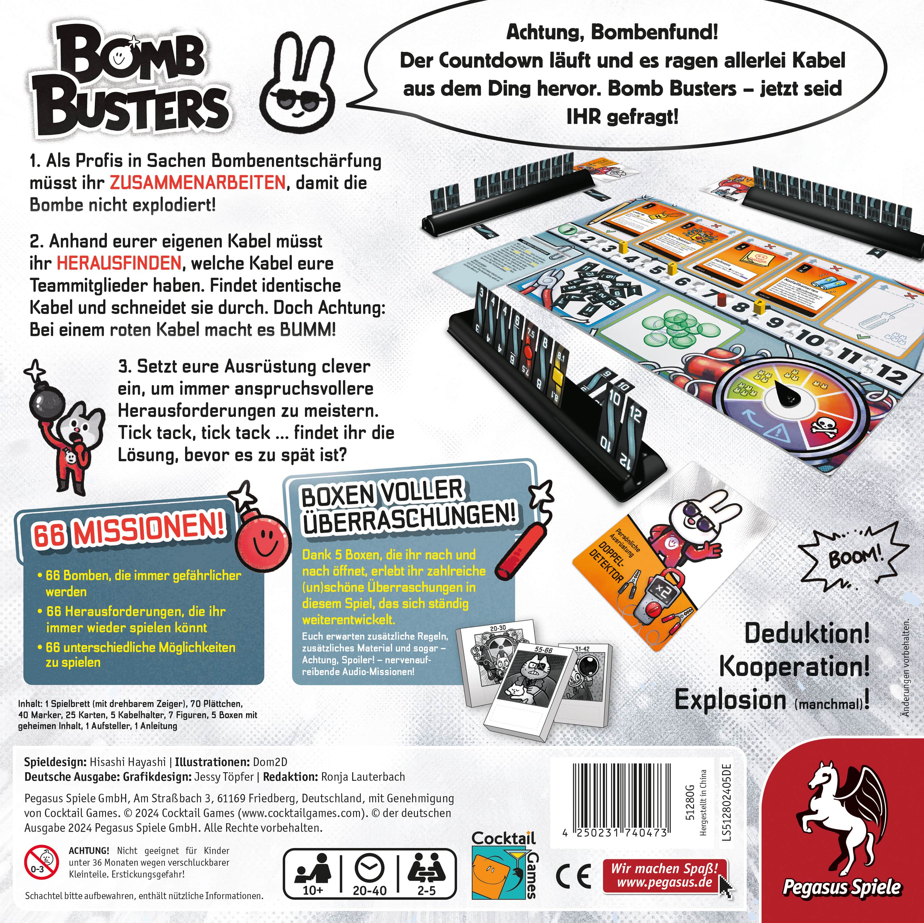 Bomb Busters *Nominiert zum Spiel des Jahres 2025* - Spielefürst