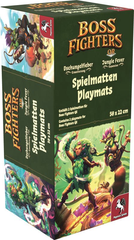 Boss Fighters QR Spielmatten: Dryade und Goblin (2 Stück) | Vorbestellung - Spielefürst