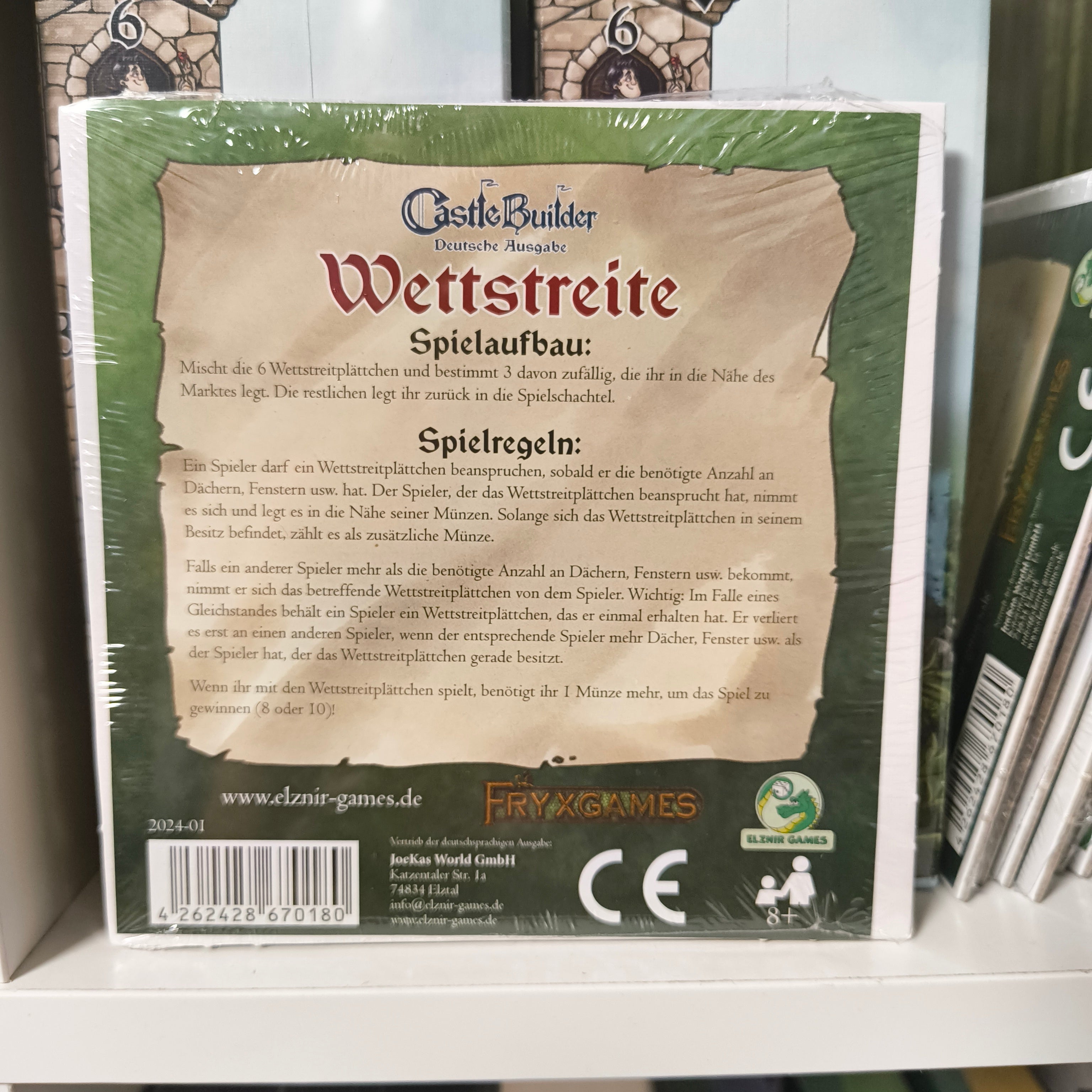 Castle Builder: Wettstreite Erweiterung - Spielefürst