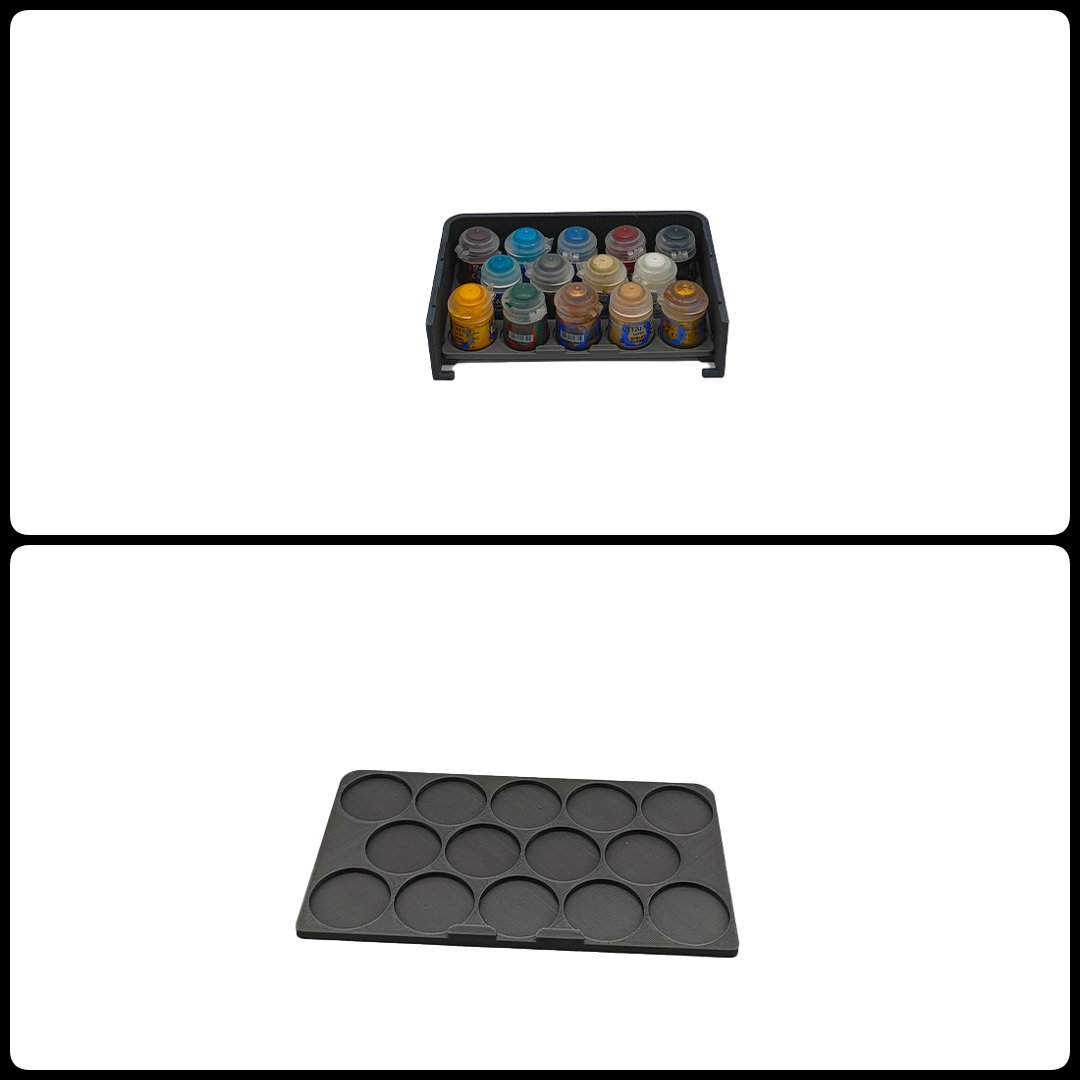 Citadel Aufbewahrung inkl. 50mm Rahmen - Spielefürst