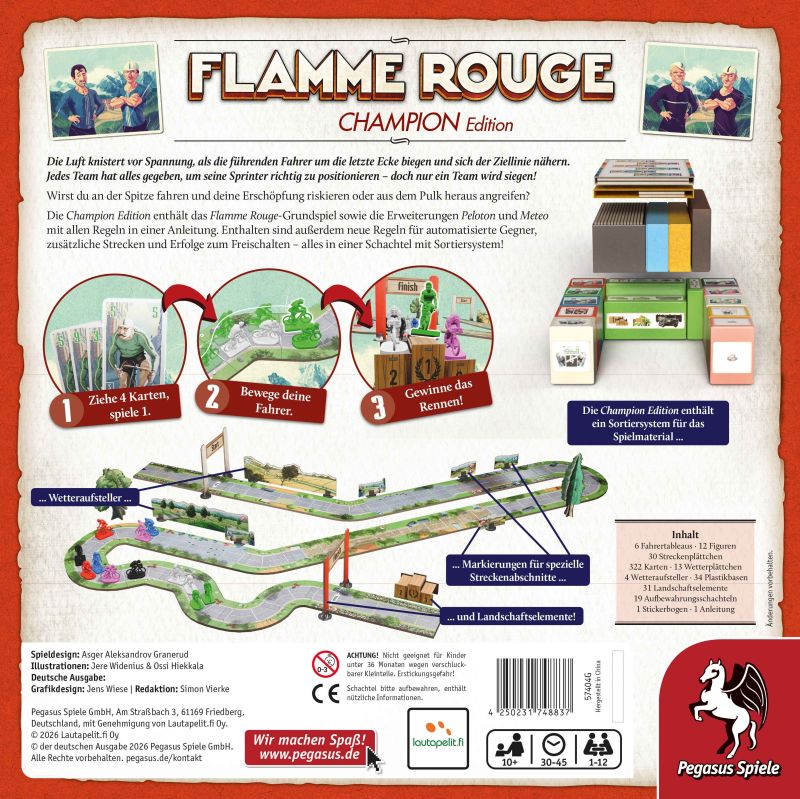 Flamme Rouge Champion Edition | Vorbestellung - Spielefürst