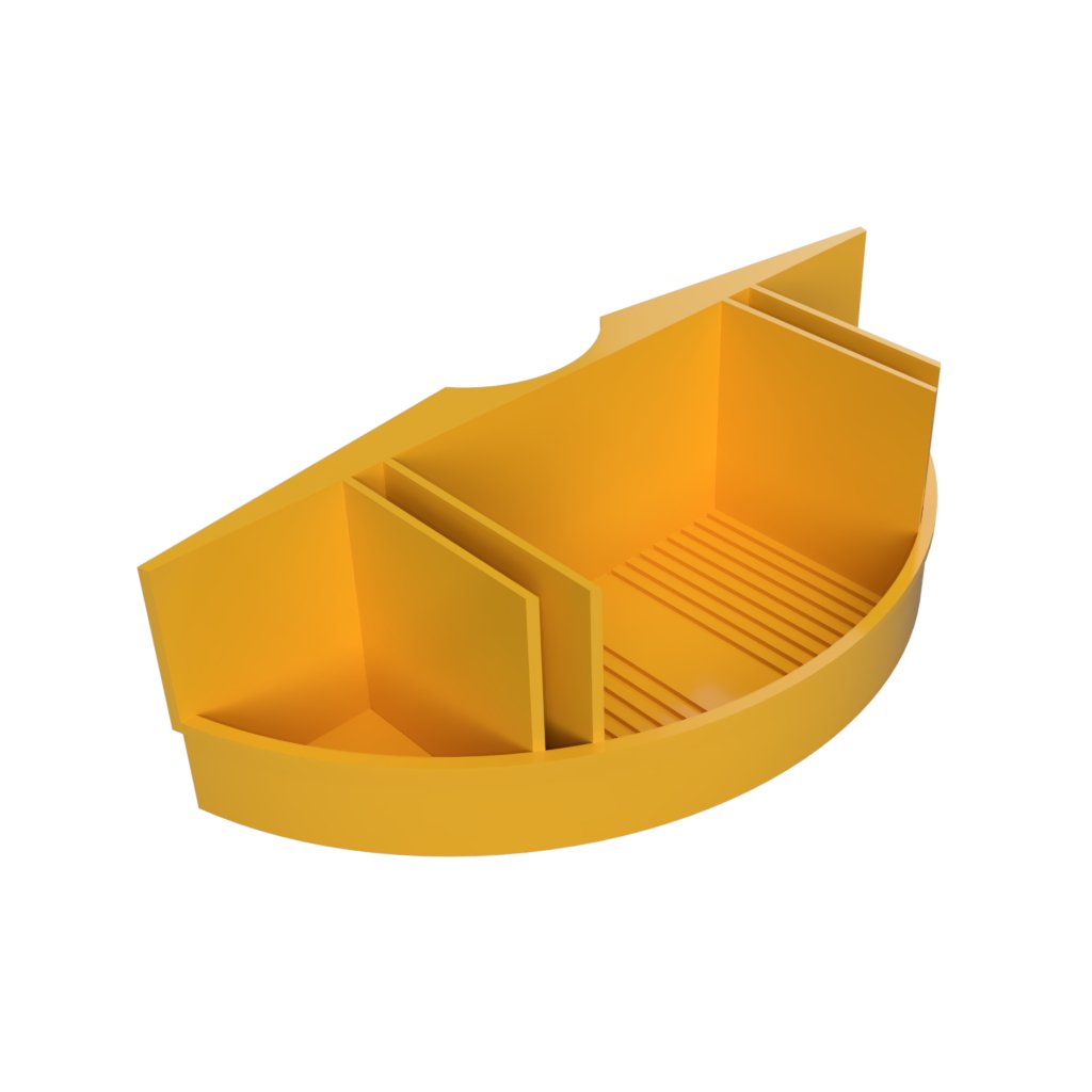 Flexibler Kartenhalter für 21cm Plattform - Spielefürst