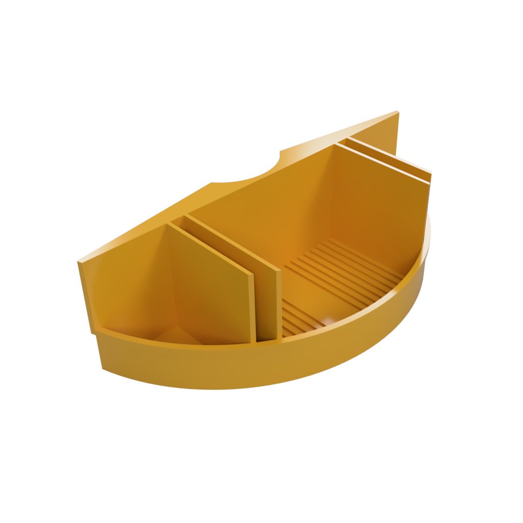 Flexibler Kartenhalter für 25cm Plattform - Spielefürst