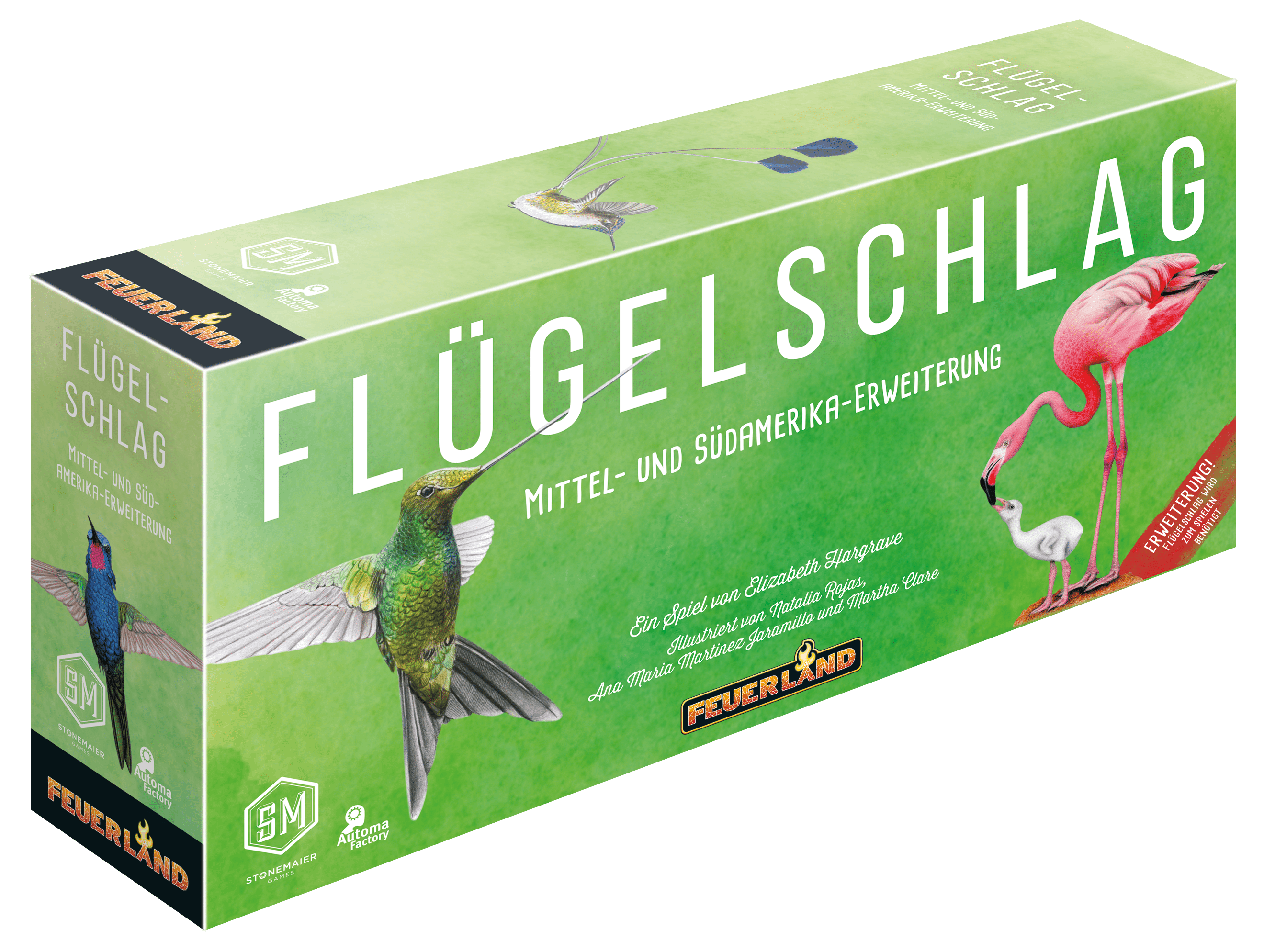 Flügelschlag: Mittel- und Südamerika Erweiterung | Vorbestellung - Spielefürst