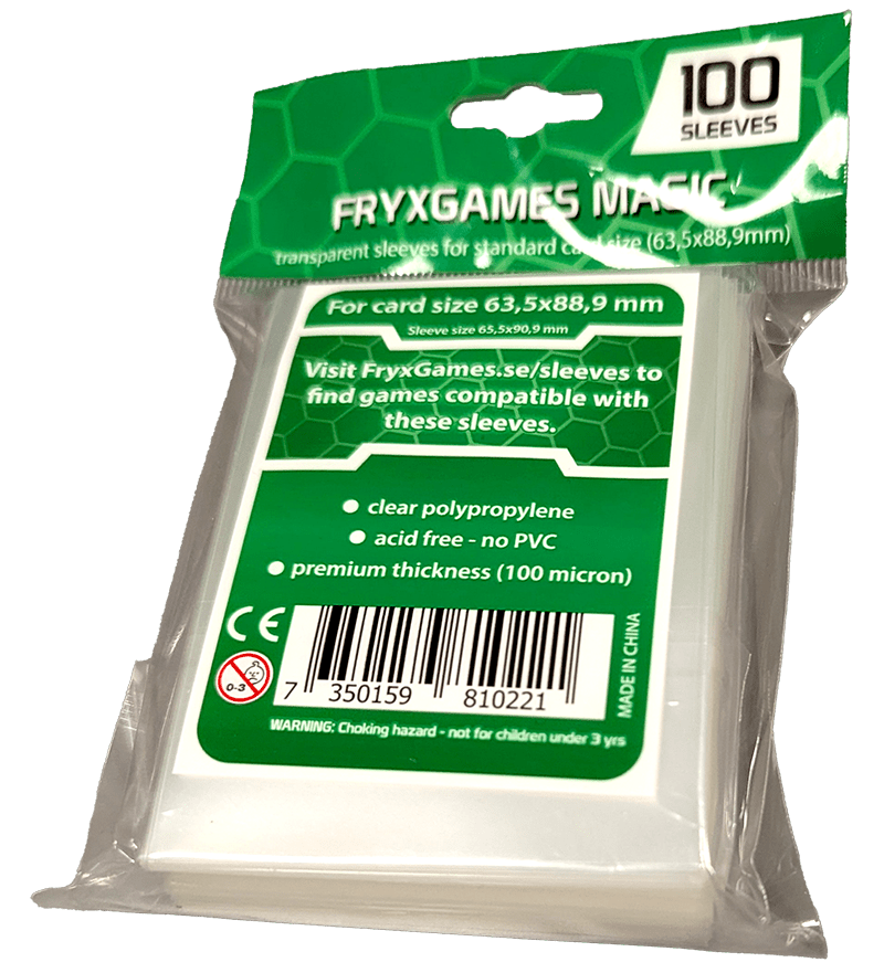 Fryx Magic Sleeves (100pcs) 63,5x88,9 mm