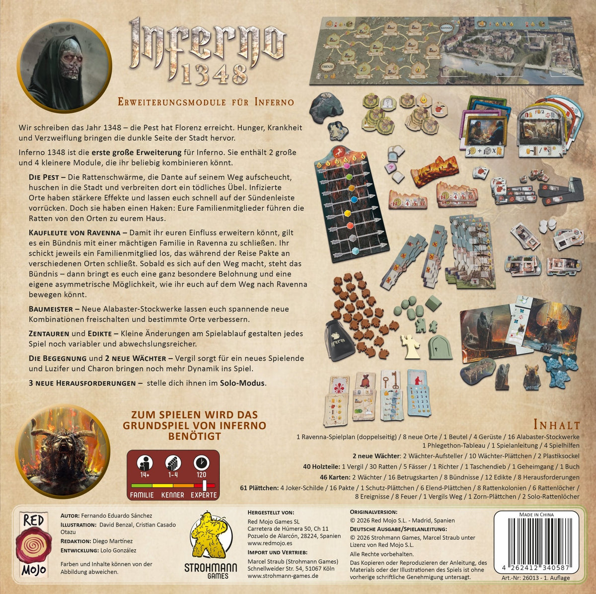 Inferno 1348 | Vorbestellung - Spielefürst