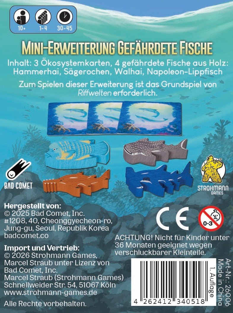 Riffwelten - Gefährdete Fische - Spielefürst