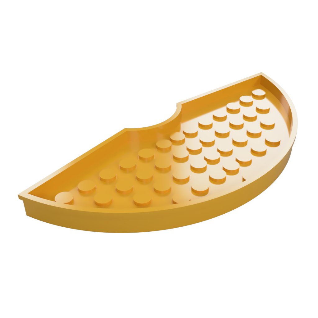 Schale zum Trockenbürsten für 25cm Plattform - Spielefürst