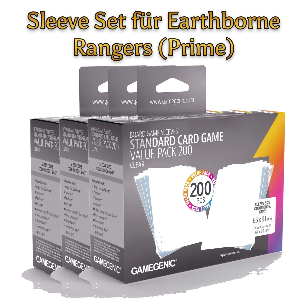 Sleeve Set für Earthborne Rangers (Prime) - Spielefürst