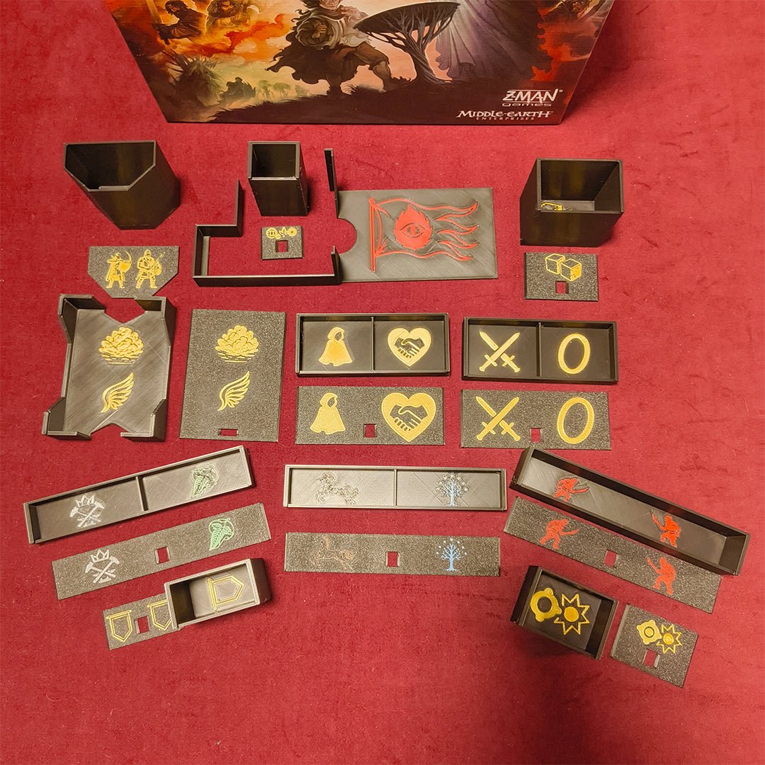 Spielefürst Insert Gemeinschaft | für Der Herr der Ringe: Das Schicksal der Gemeinschaft - Spielefürst