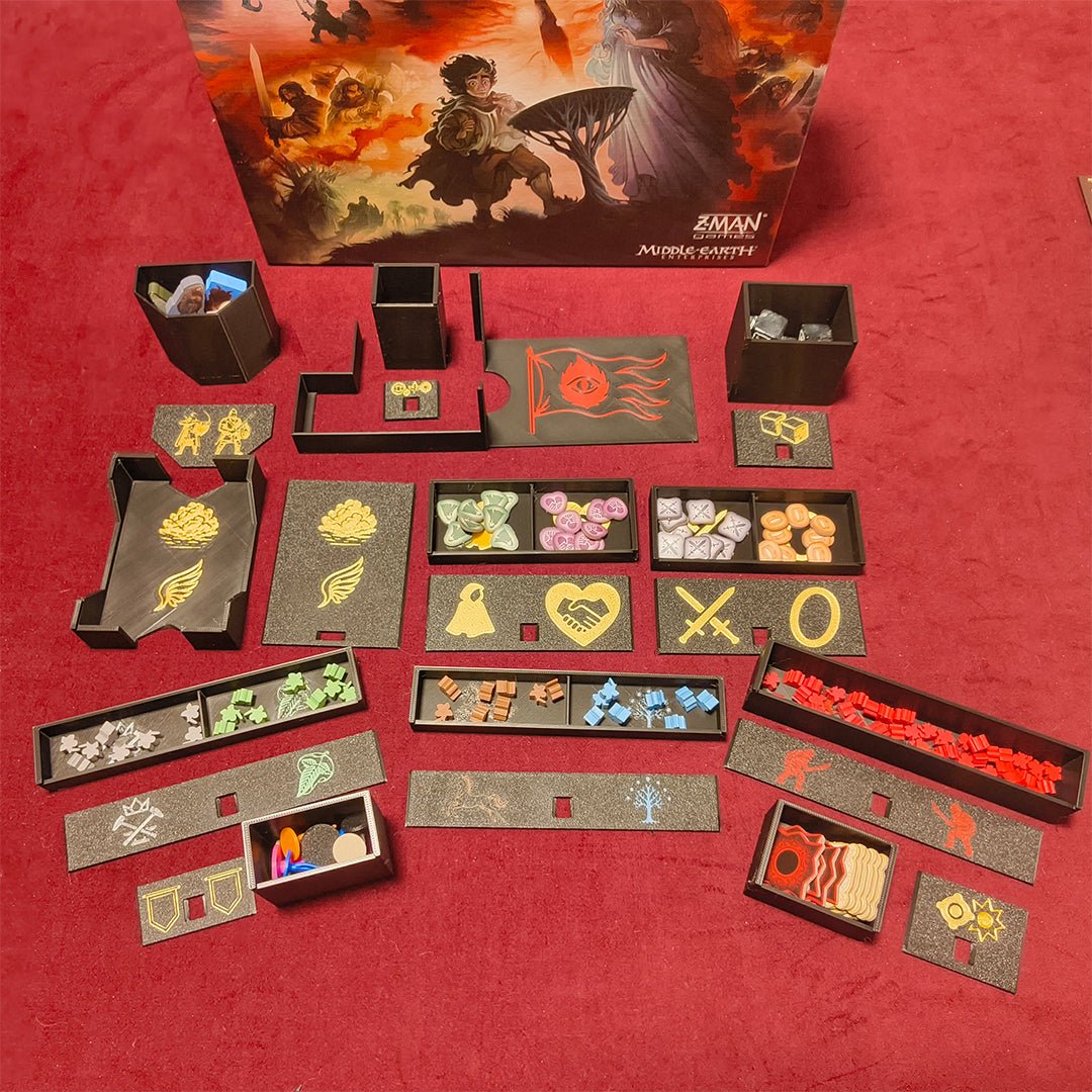 Spielefürst Insert Gemeinschaft | für Der Herr der Ringe: Das Schicksal der Gemeinschaft - Spielefürst