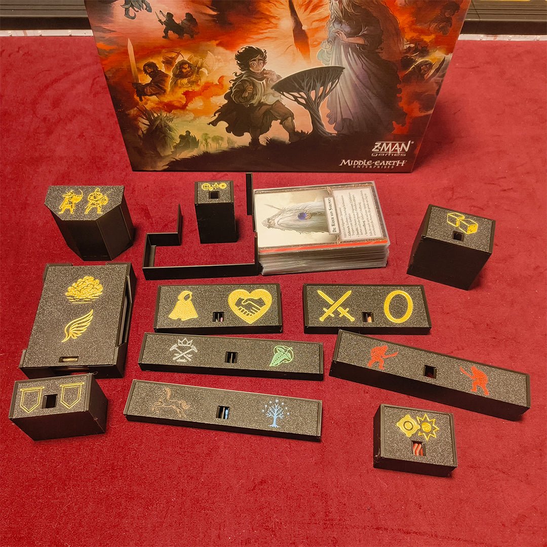 Spielefürst Insert Gemeinschaft | für Der Herr der Ringe: Das Schicksal der Gemeinschaft - Spielefürst