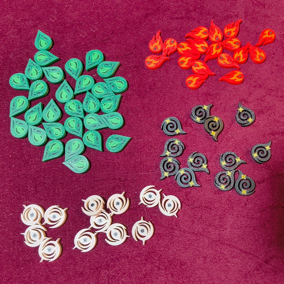 Spielefürst Upgrade Set Giftiges Feuer | für Boss Fighters QR - Spielefürst