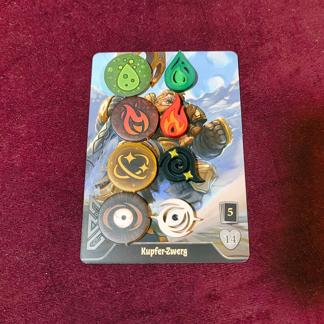 Spielefürst Upgrade Set Giftiges Feuer | für Boss Fighters QR - Spielefürst