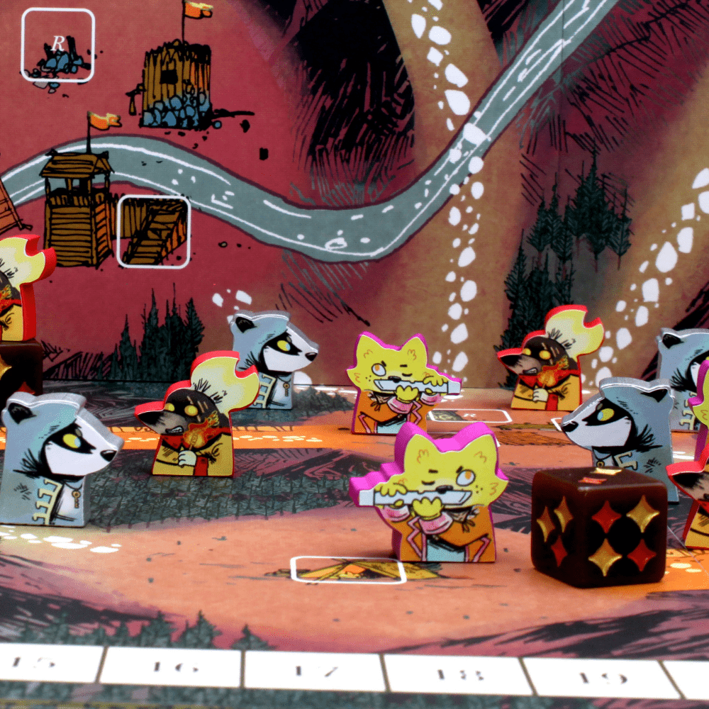 Sticker für Root - Marauders - Hirelings - Spielefürst