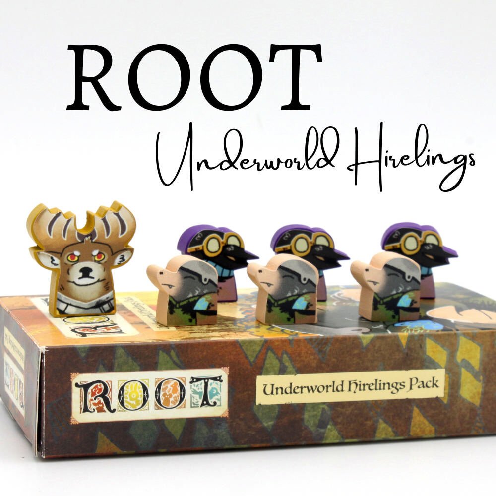 Sticker für Root - Underworld - Hirelings - Spielefürst