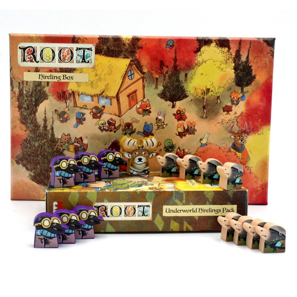 Sticker für Root - Underworld - Hirelings - Spielefürst