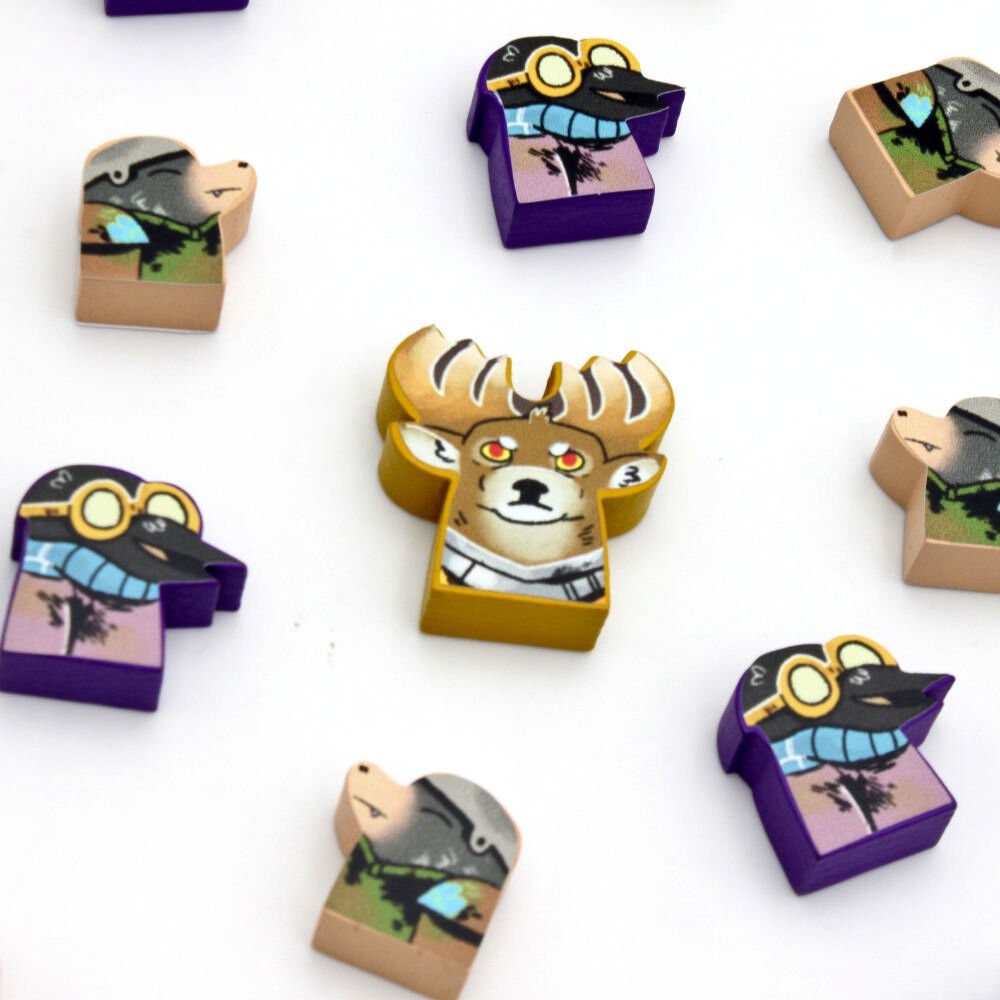 Sticker für Root - Underworld - Hirelings - Spielefürst