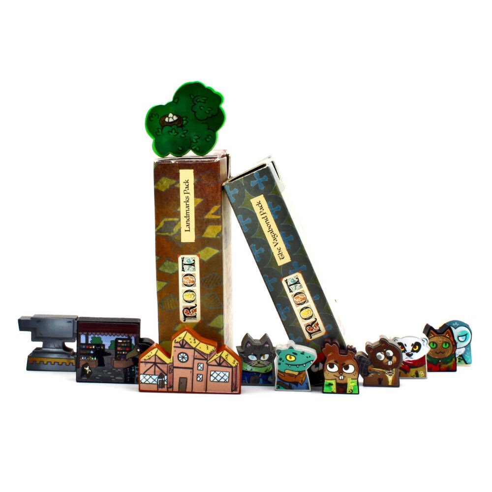 Sticker für Root - Vagabond & Landmarks - Spielefürst