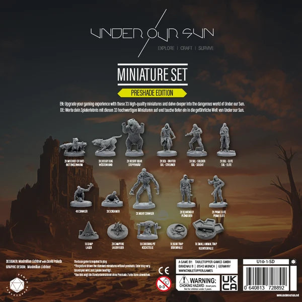 Under Our Sun: Deluxe Miniaturen Set - Sundrop Spielmaterial 1