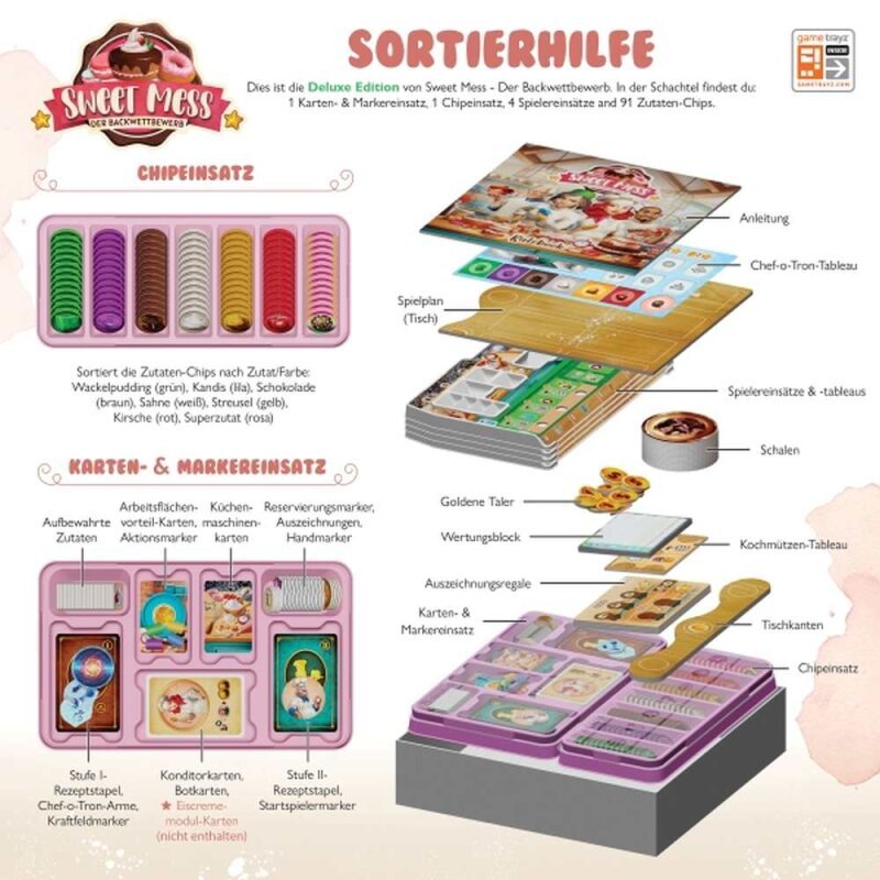 Sweet Mess: Der Backwettbewerb inkl. Eiscreme Modul - Gebraucht - Spielefürst
