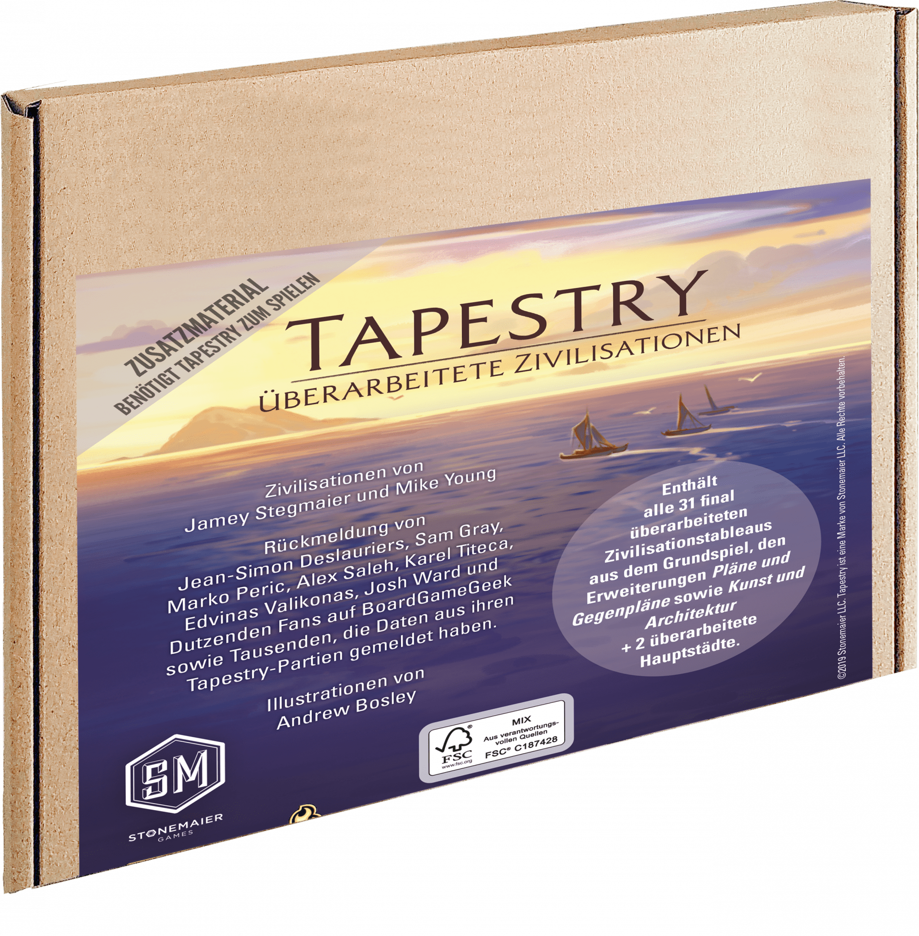 Tapestry - Überarbeitete Zivilisationen | Vorbestellung - Spielefürst