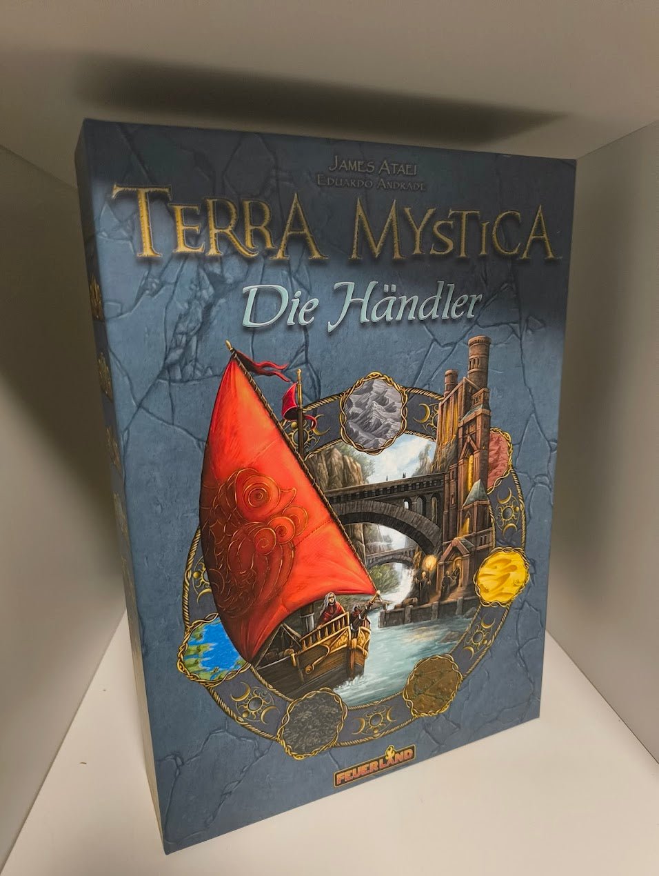 Terra Mystica inkl. Erweiterungen Die Händler & Feier und Eis - Gebraucht - Spielefürst