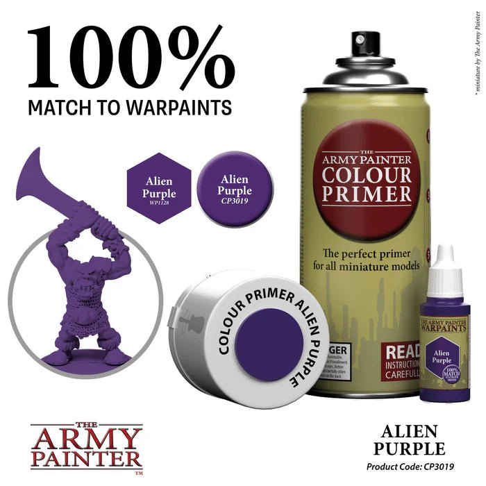 The Army Painter - Colour Primer - Alien Purple Spray (400ml) - Spielefürst