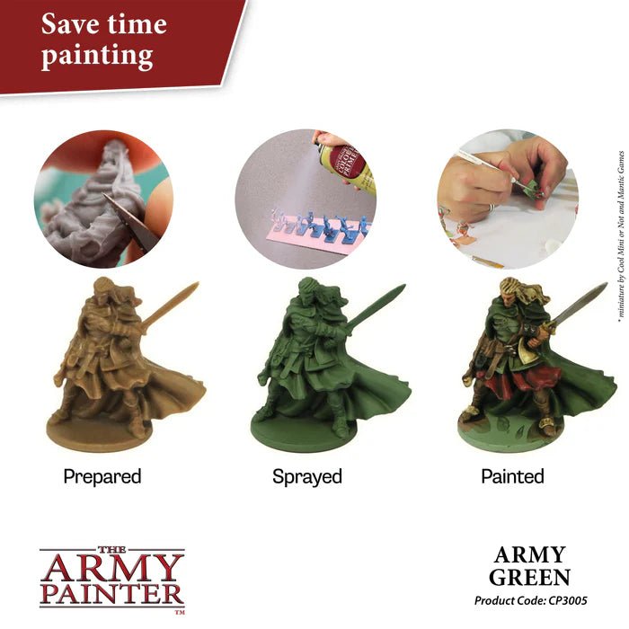 The Army Painter - Colour Primer - Army Green Spray (400ml) - Spielefürst