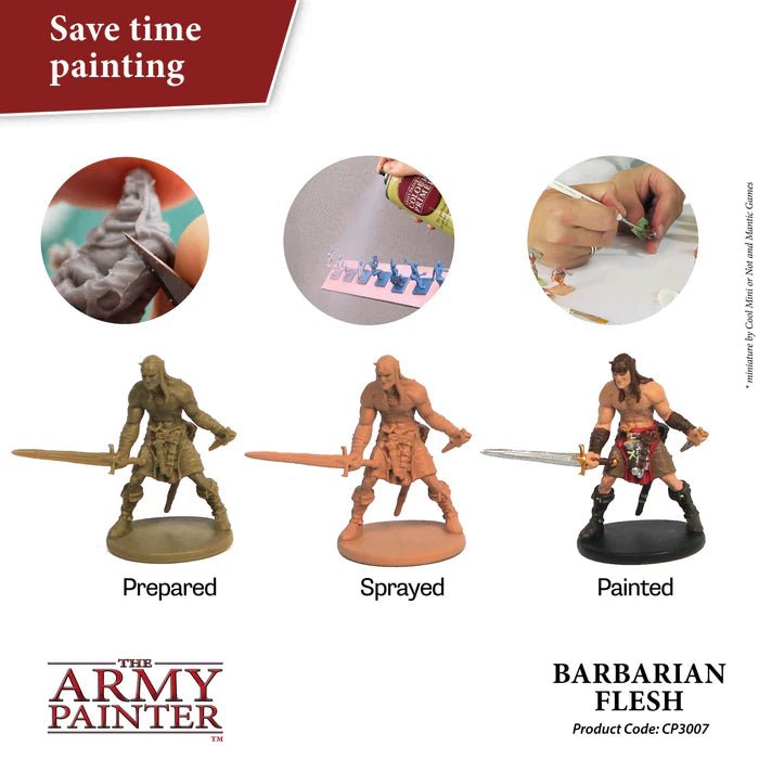The Army Painter - Colour Primer - Barbarian Flesh Spray (400ml) - Spielefürst