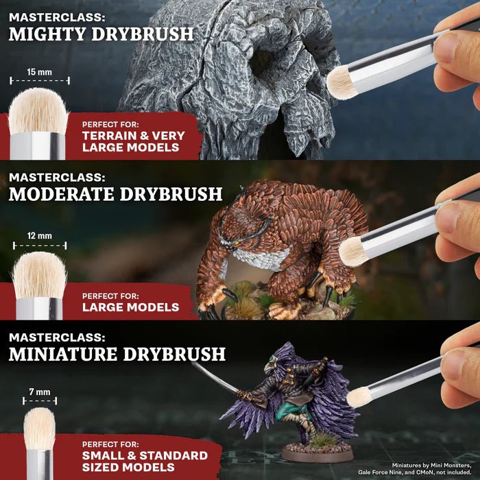 The Army Painter - Masterclass Drybrush Set (Synthethic 2025) - Spielefürst