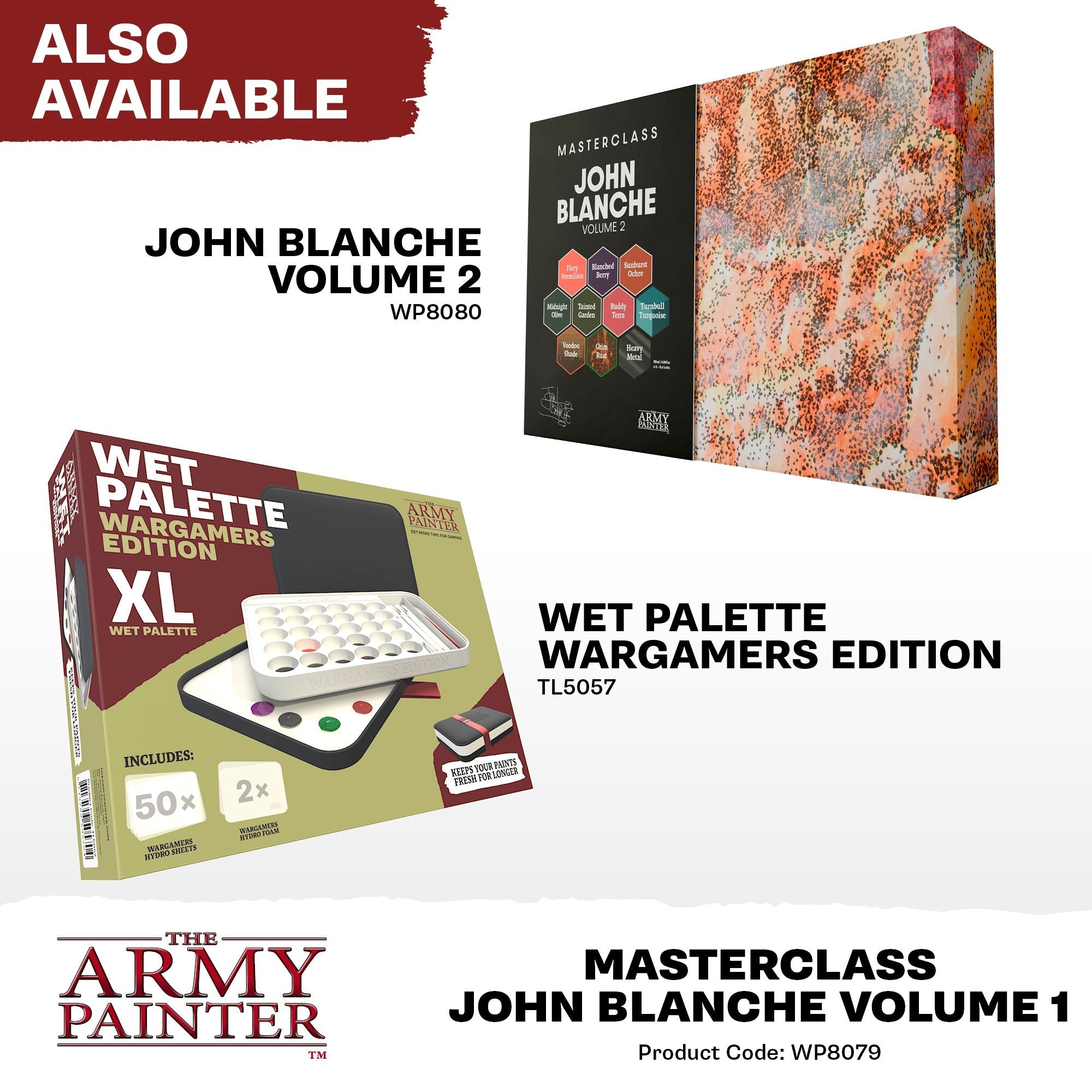 The Army Painter – Masterclass: John Blanche Volume 1 Paint Set | Vorbestellung - Spielefürst