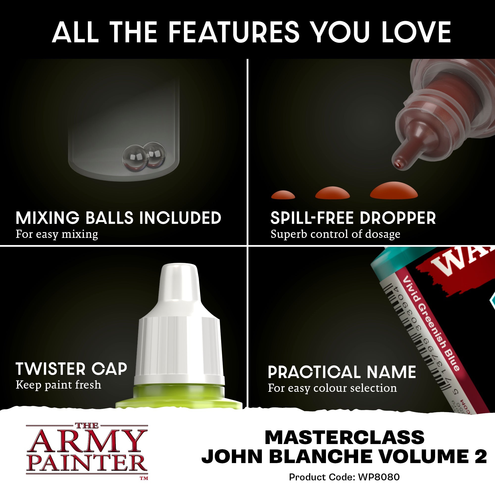 The Army Painter – Masterclass: John Blanche Volume 2 Paint Set | Vorbestellung - Spielefürst