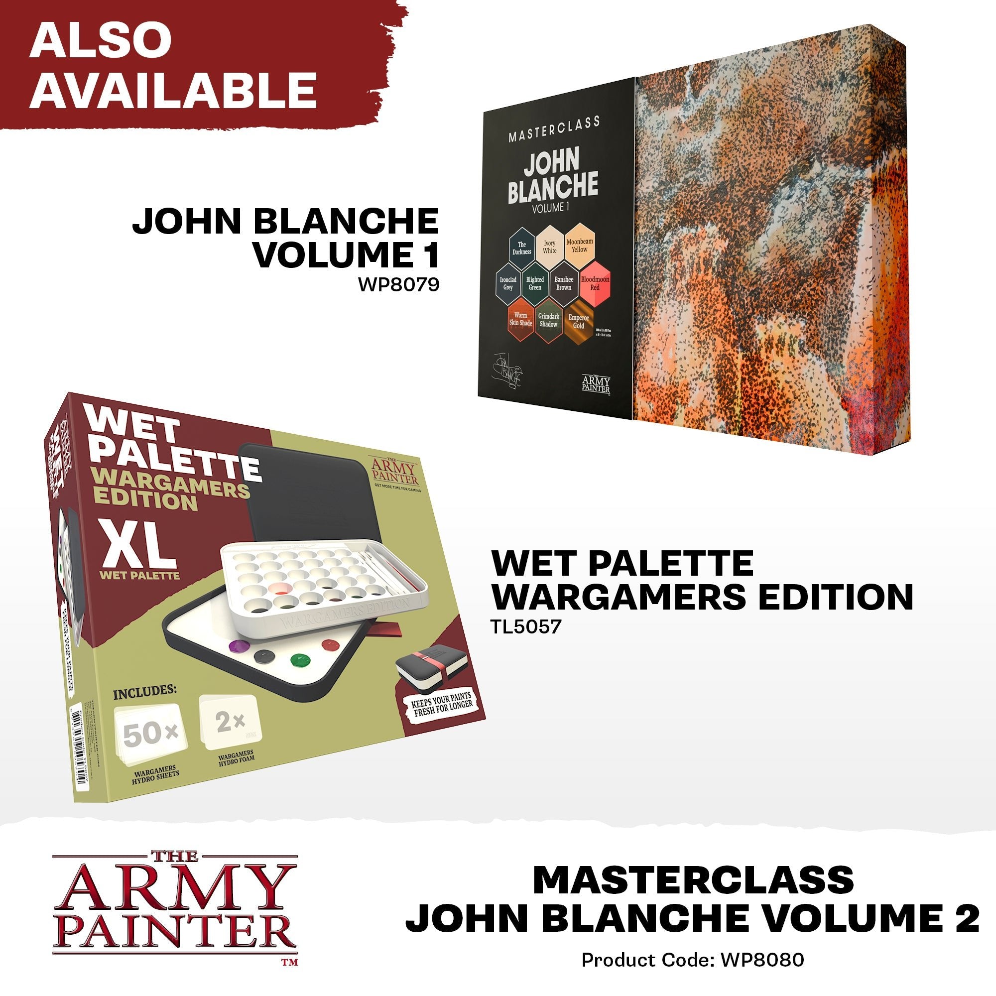 The Army Painter – Masterclass: John Blanche Volume 2 Paint Set | Vorbestellung - Spielefürst