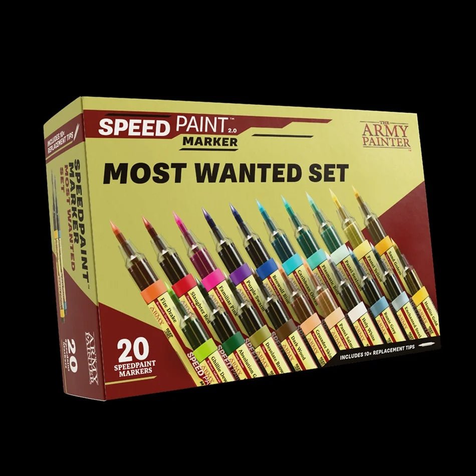 The Army Painter - Speedpaint Marker 2.0 - Most Wanted Set - Spielefürst