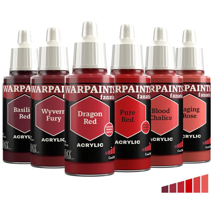 Warpaints Fanatic - Flexible Triad: Cool Reds - Spielefürst