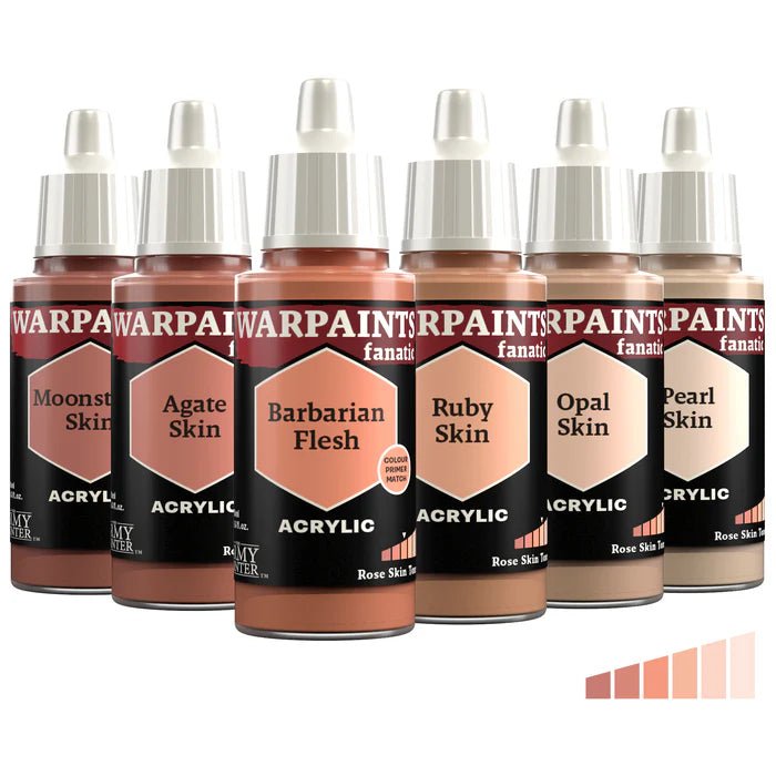 Warpaints Fanatic - Flexible Triad: Rose Skin Tones - Spielefürst