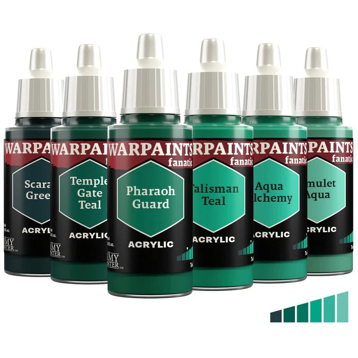 Warpaints Fanatic - Flexible Triad: Teals - Spielefürst