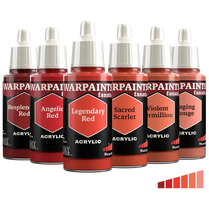 Warpaints Fanatic - Flexible Triad: Warm Reds - Spielefürst
