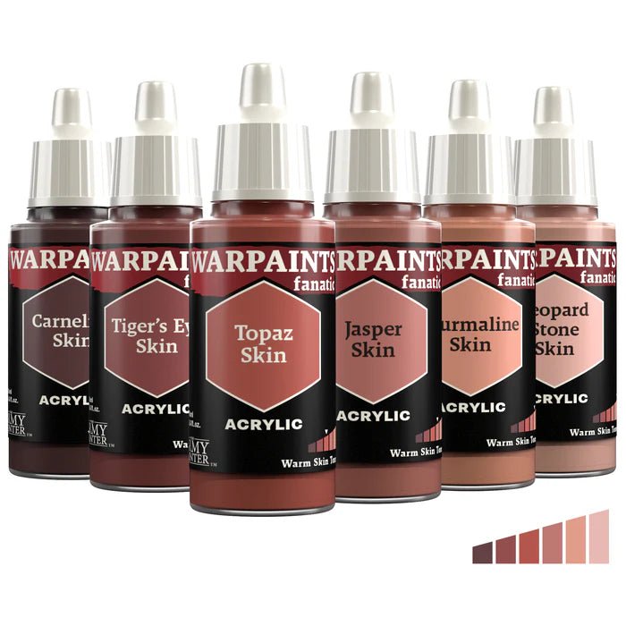 Warpaints Fanatic - Flexible Triad: Warm Skin Tones - Spielefürst